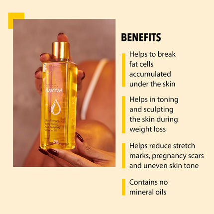 Namyaa Natural Science Body Toning/Sculpting Wonder Oil-200ML