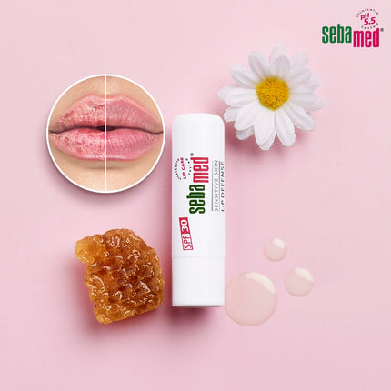 SebaMed Lip Defense Lip Balm With Spf 30 + Vit E 4.8 Gm, White