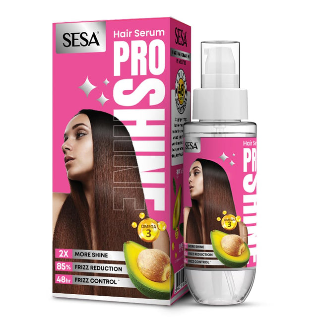 SESA Pro Shine Hair Serum With Omega 3 & Avocado For Women-100 ml