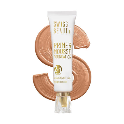 Swiss Beauty Primer Mousse Foundation-30ml
