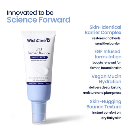 WishCare 3:1:1 Barrier Bounce Moisturizer-50ml