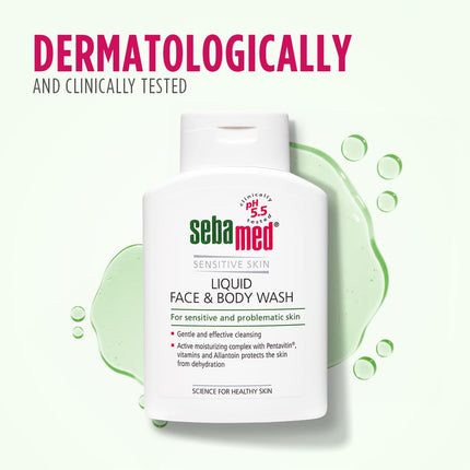 Sebamed Liquid Face & Body Wash 200Ml