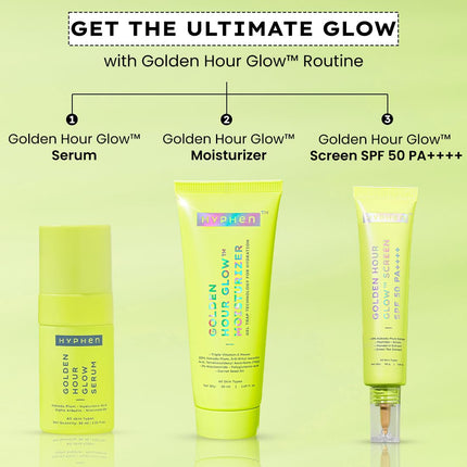 Hyphen Brightening Face Moisturizer with THD- 20% Kakadu Plum, Highly Stable Vitamin C | 50ml