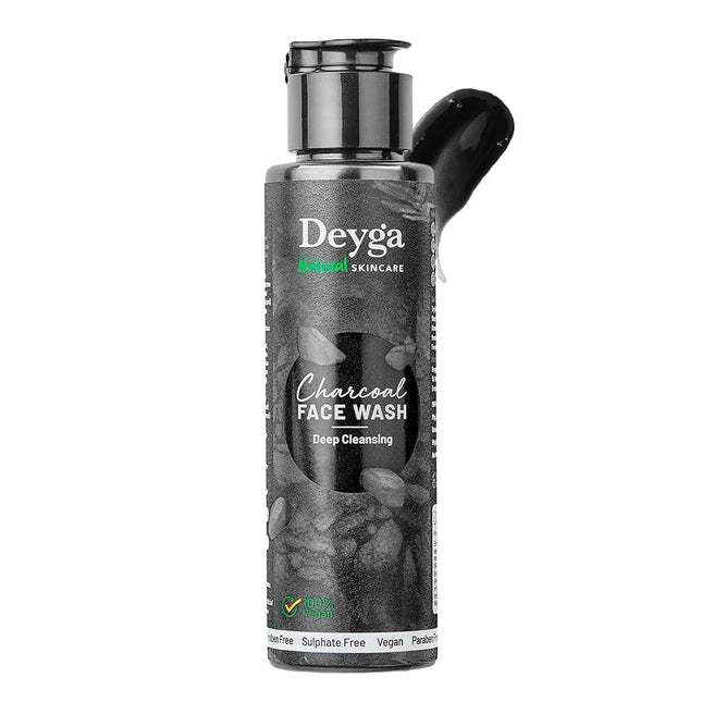 Deyga Charcoal Face Wash All Skin Types (100ml)