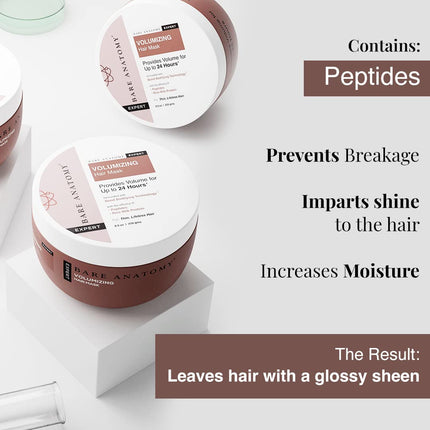 Bare Anatomy Volumizing Shampoo + Hair Mask Kit -250ml + 250g