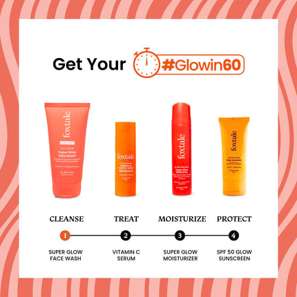 Foxtale Vitamin C Super Glow Face Wash with Papaya enzyme 150ml