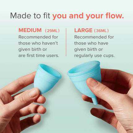 Nua Ultra-Safe Menstrual Cup - Medium