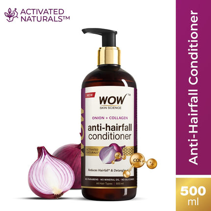 WOW Skin Science Red Onion Black Seed Oil Hair Conditioner-500ml