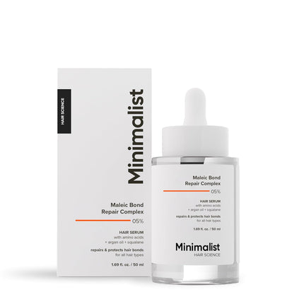 Minimalist Serum Complex 05% Hair Serum with Amino Acids, Argan Oil & Squalane-50ml
