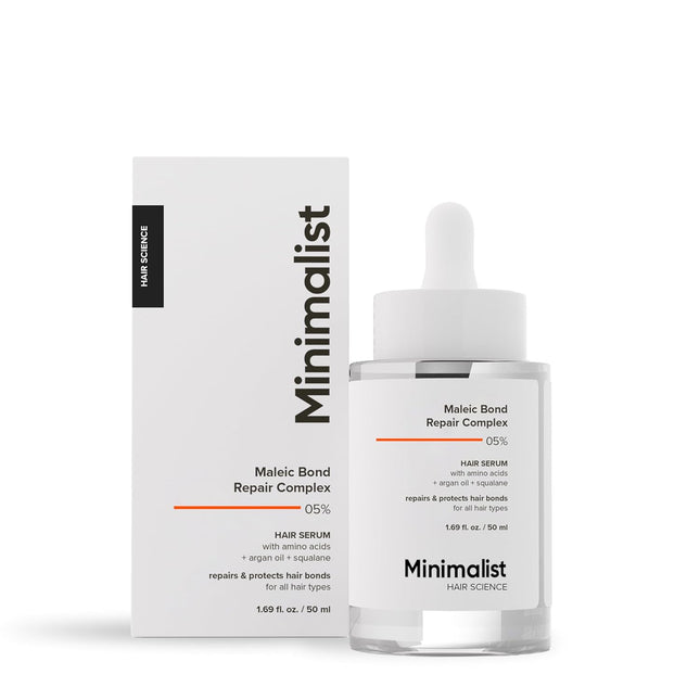 Minimalist Serum Complex 05% Hair Serum with Amino Acids, Argan Oil & Squalane-50ml