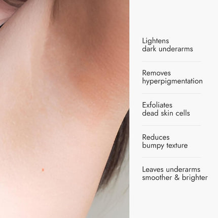 Cos-IQ Brightening Underarm Roll On Serum | With Bioecolea, Mandelic Acid and Bio White | 40ml