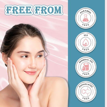 Glamveda Korean Rice & Ceramide Skin Care Face Serum & Moisturizer Combo