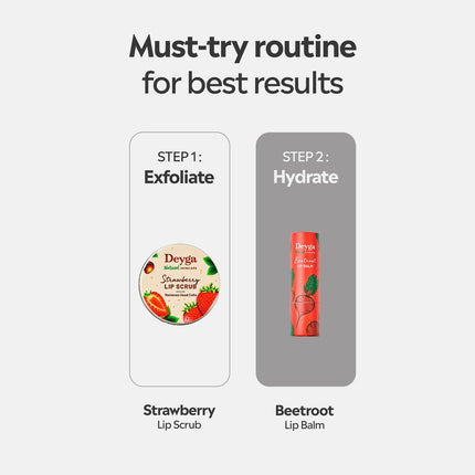 Deyga Beetroot Lip Balm For Women & Men-Red