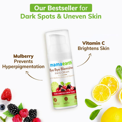 Mamaearth Bye Bye Blemishes Face Cream-30ml