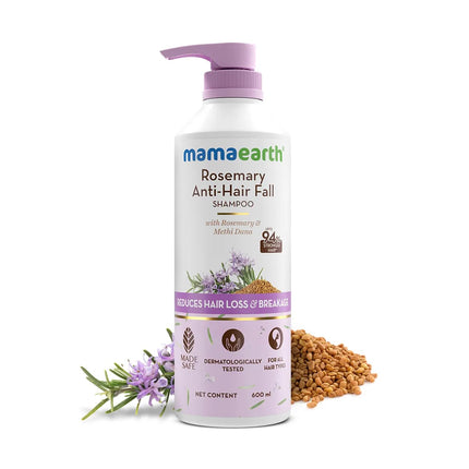 Mamaearth Rosemary Anti-Hair Fall Shampoo With Rosemary-600ML