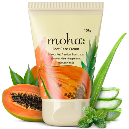Moha Foot Cream for Dry & Cracked Feet-100gm