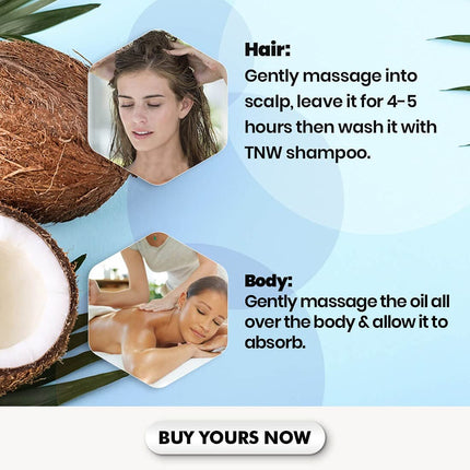 TNW-THE NATURAL WASH Coconut Oil 100 ml