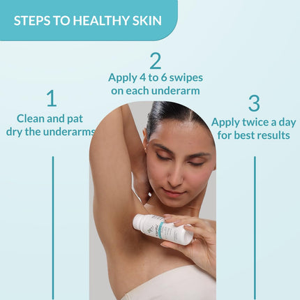 Fixderma Nigrifix Underarm Roll on with 6% AHA, Lactic Acid & 1% Mandelic Acid & Kojic Acid -60ml