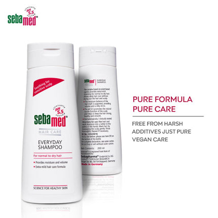 SebaMed Everyday Shampoo 200 Ml|Ph 5.5|Normal To Dry Hair