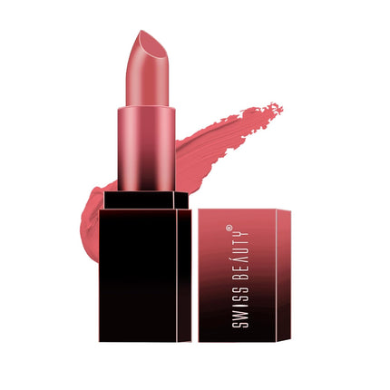 Swiss Beauty Hd Matte Pigmented Smudge Proof Lipstick-3.4g