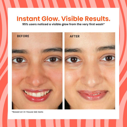 Foxtale Vitamin C Super Glow Face Wash with Papaya enzyme 150ml