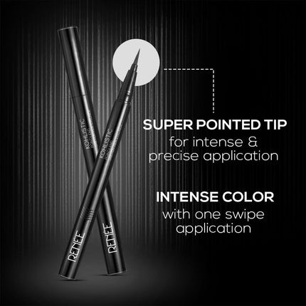 RENEE Pointy End Sketch Pen Smudge Proof Eyeliner