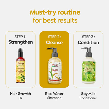 Deyga Rice Water Shampoo (220 ml)