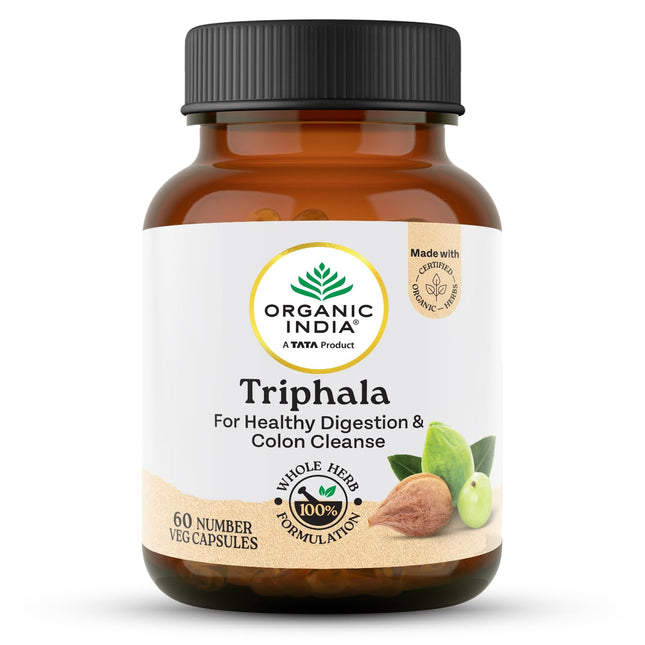 Organic India Triphala Capsules - 60 Caps