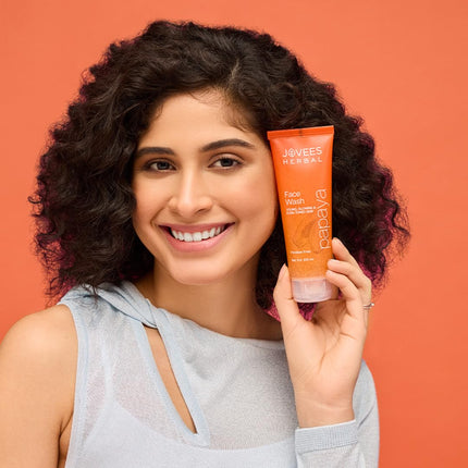 Jovees Herbal Papaya Face Wash For All Skin Types | For Men & Women - 120ML