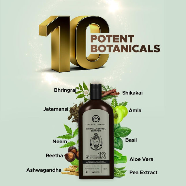 The Man Company Hairfall Control 2-in-1 Shampoo & Conditioner for Men-200ml