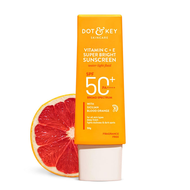 DOT & KEY Vitamin C + E Super Bright Sunscreen Spf 50+++ 50gm