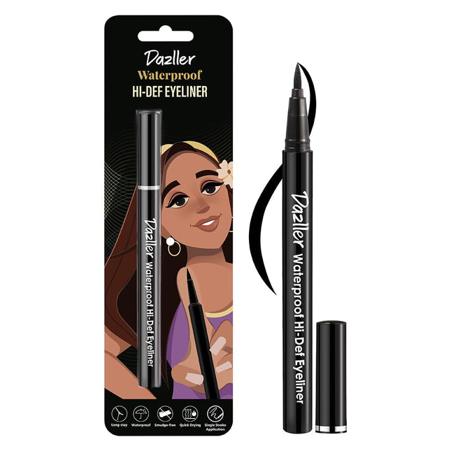 Dazller Hi-Def Eyeliner|Velvet Matte-1.1gram