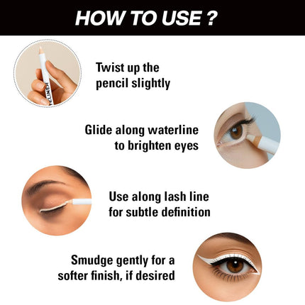 Makeup Revolution Relove Kohl Eyeliner Pencil