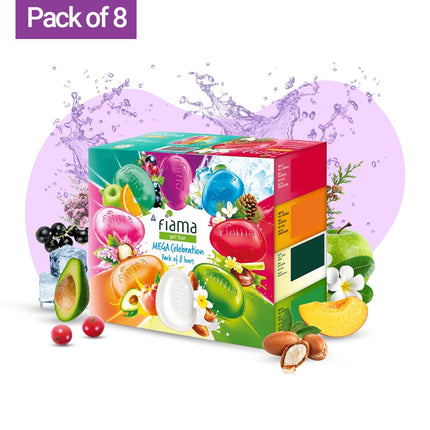 Fiama Gel Bathing Bar (125g - Pack of 8)