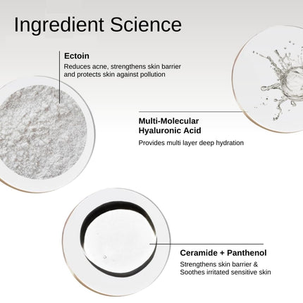 The Formularx Hydra Veil Barrier Care Gel Moisturizer with Ceramide,Hyaluronic-50gm