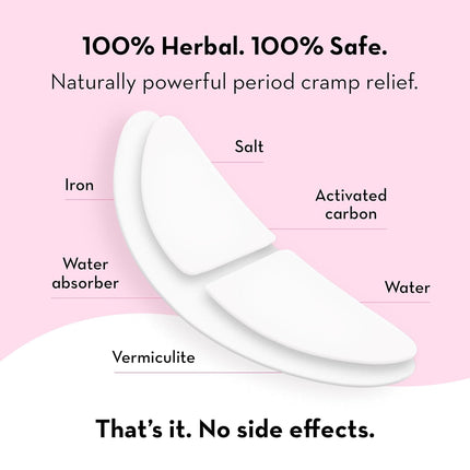 Plush 8+ Hour Instant Cramp Relief Heating Patch (Pack of 2)