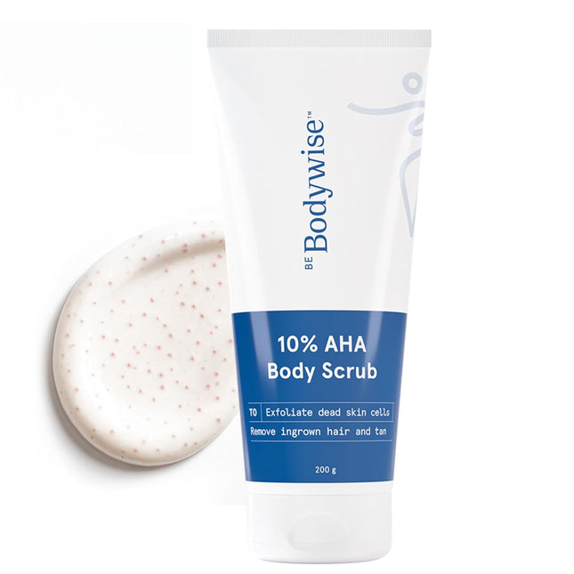 Be Bodywise 10% Lactic AHA Exfoliating Body Scrub