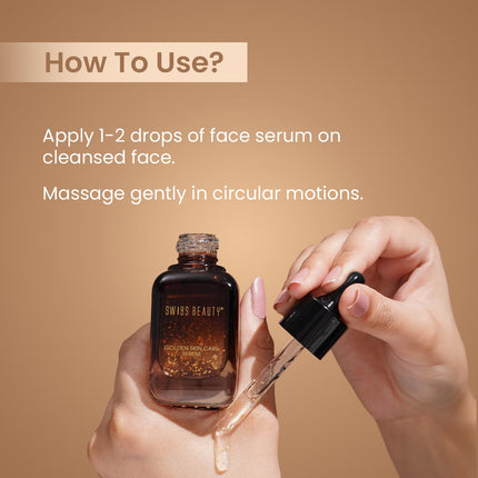 Swiss Beauty 24K Gold Face Serum -40ml
