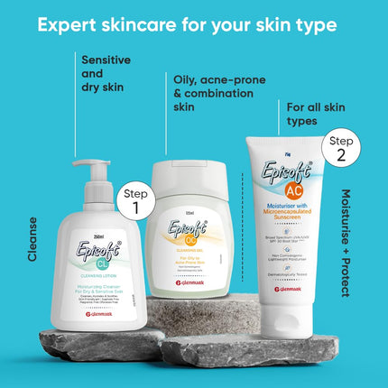Episoft Ac Moisturizer Sunscreen 75Gm, 30 SPF