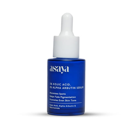 Asaya 2% Kojic Acid + 1% Alpha Arbutin Face Serum | 30 ml