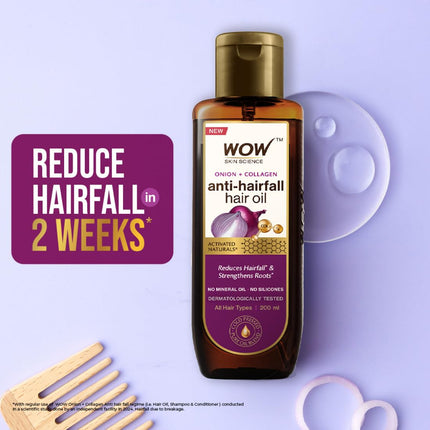 WOW Onion Black Seed Hair Oil -200mL