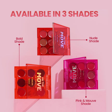 Swiss Beauty On the Move Pigmented Lip Palette -5g