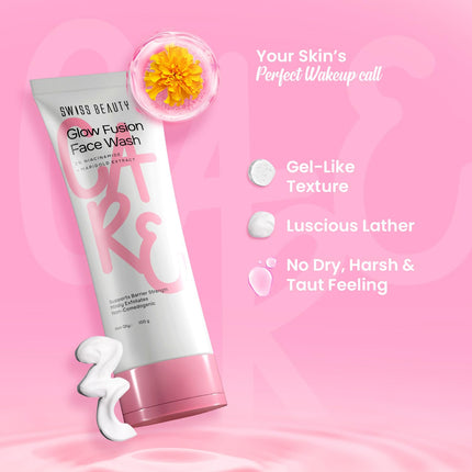 Swiss Beauty Care Glow Fusion Face Wash -100g