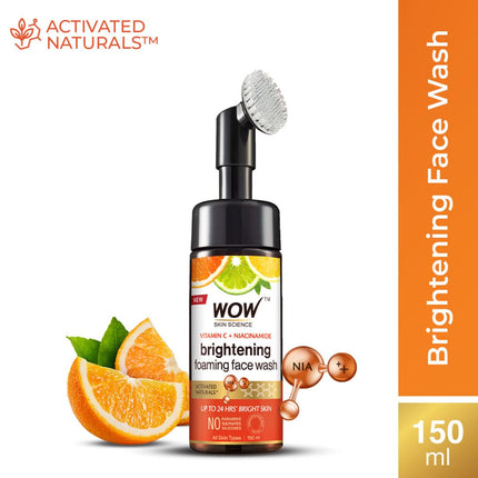 WOW Skin Science Vitamin C & Niacinamide Foaming Face Wash-150ml