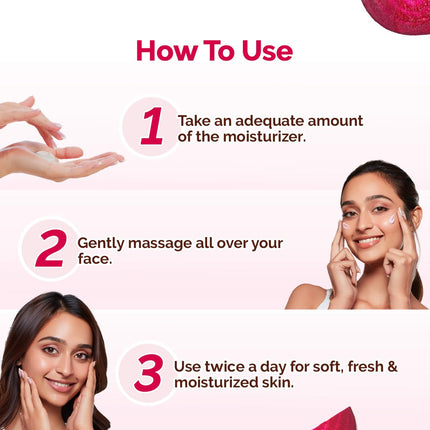 Mamaearth Beetroot Hydraful Light Moisturizing Cream With Beetroot & Hyaluronic Acid-200G