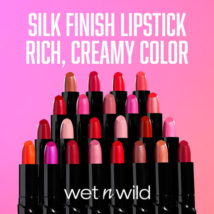 WET N WILD Silk Finish Lipstick - Fuchsia