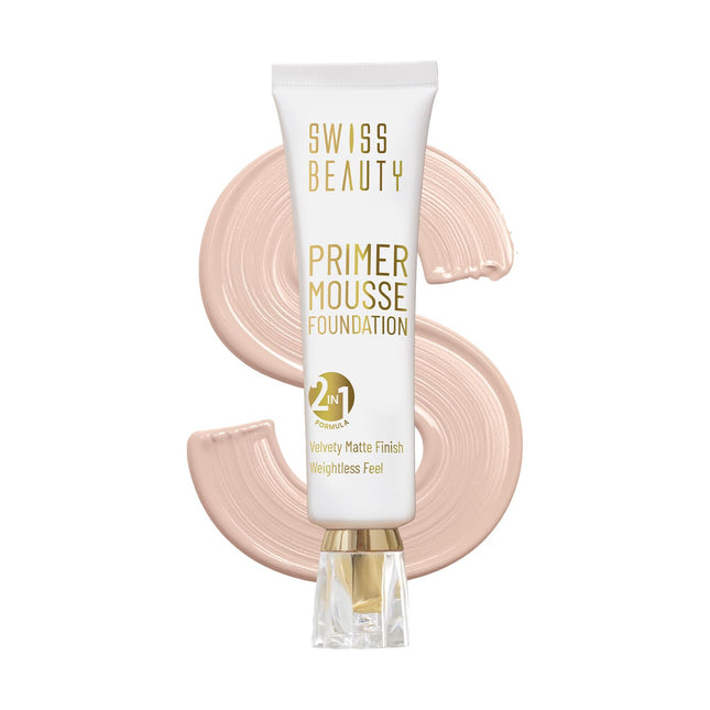 SWISS BEAUTY Primer Mousse Foundation-30ml