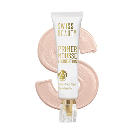 Swiss Beauty Primer Mousse Foundation-30ml