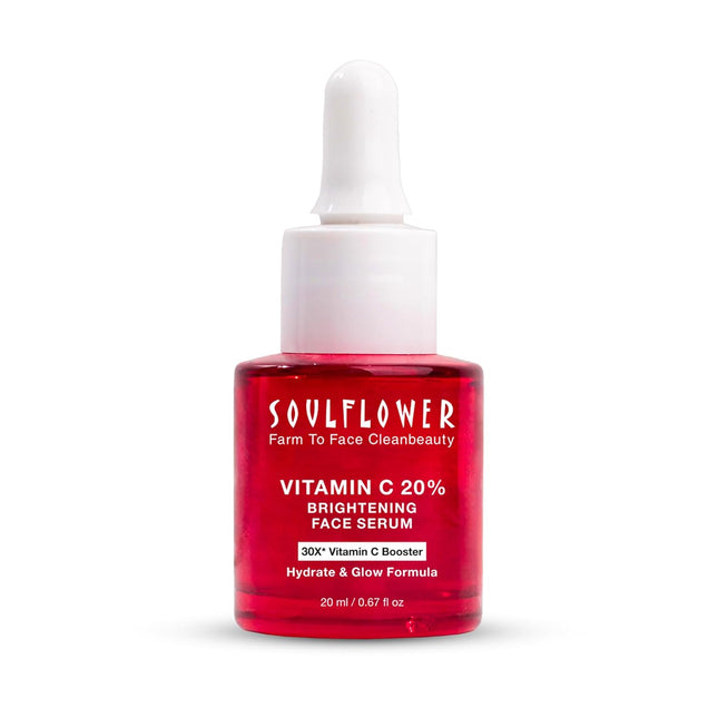 Soulflower 20% Vitamin C Face Serum-20ml