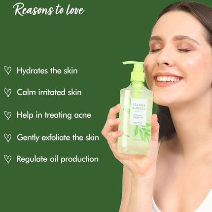 THE LOVE CO Aloe Vera & Tea Tree Oil Gel - 250ml